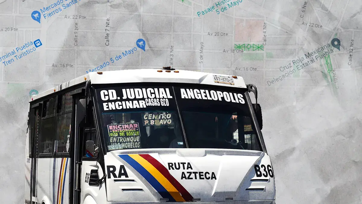 Estas son las 71 rutas que reubicarán del Centro de Puebla por rehabilitación de calles.