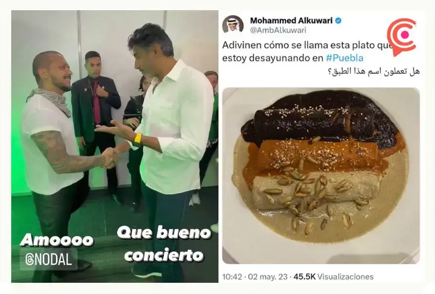 Embajador de Qatar visita Puebla; quedó enamorado de su gastronomía  