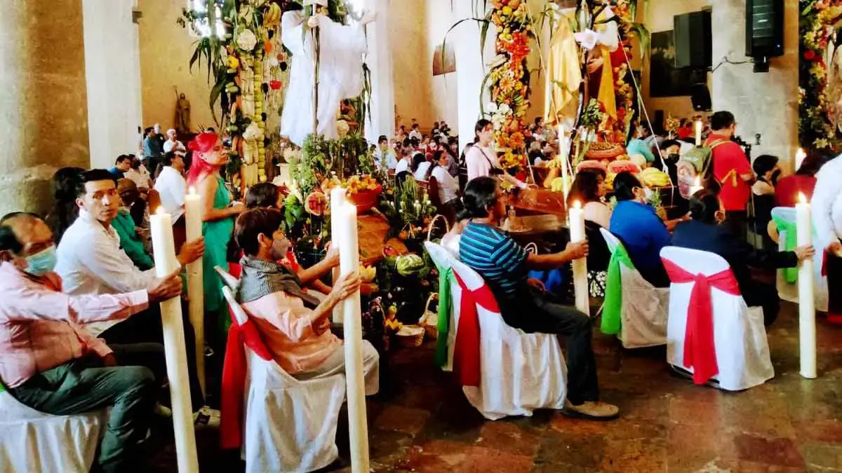 Así es el Atltepeihuitl, fiesta para honrar el ciclo agrícola en San Pedro Cholula.