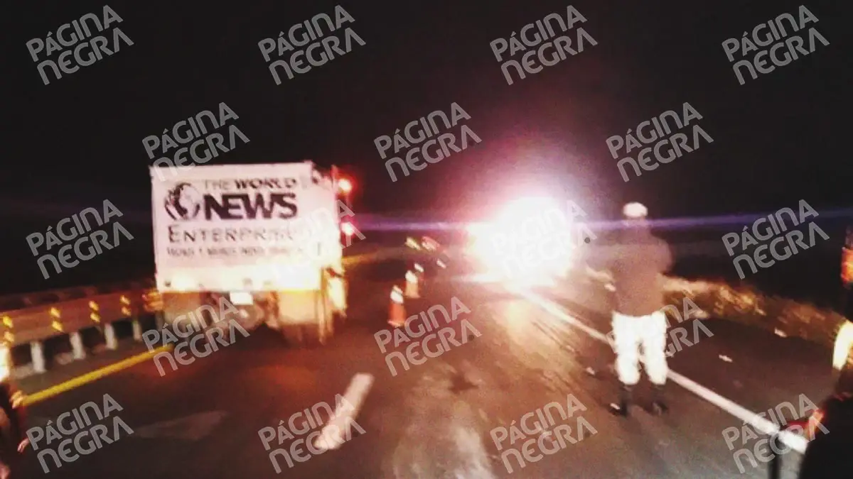 Choque de una motocicleta en Esperanza deja dos personas muertas.