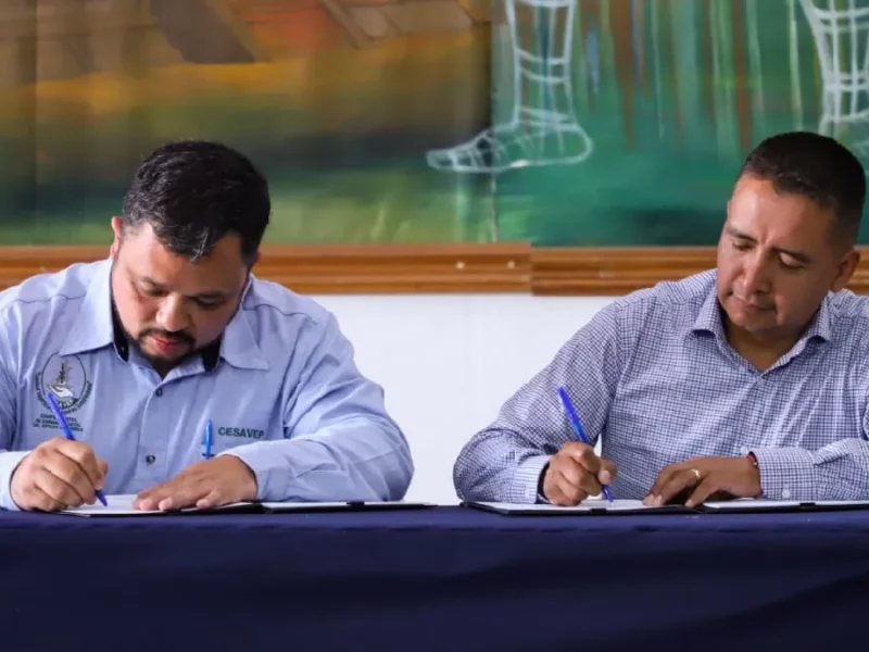 Firma Mundo Tlatehui convenio en colaboración con el CESAVEP