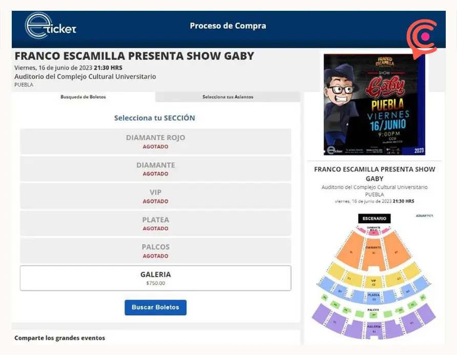 Corre por tus boletos para Franco Escamilla en Puebla ¡están a punto de agotarse!