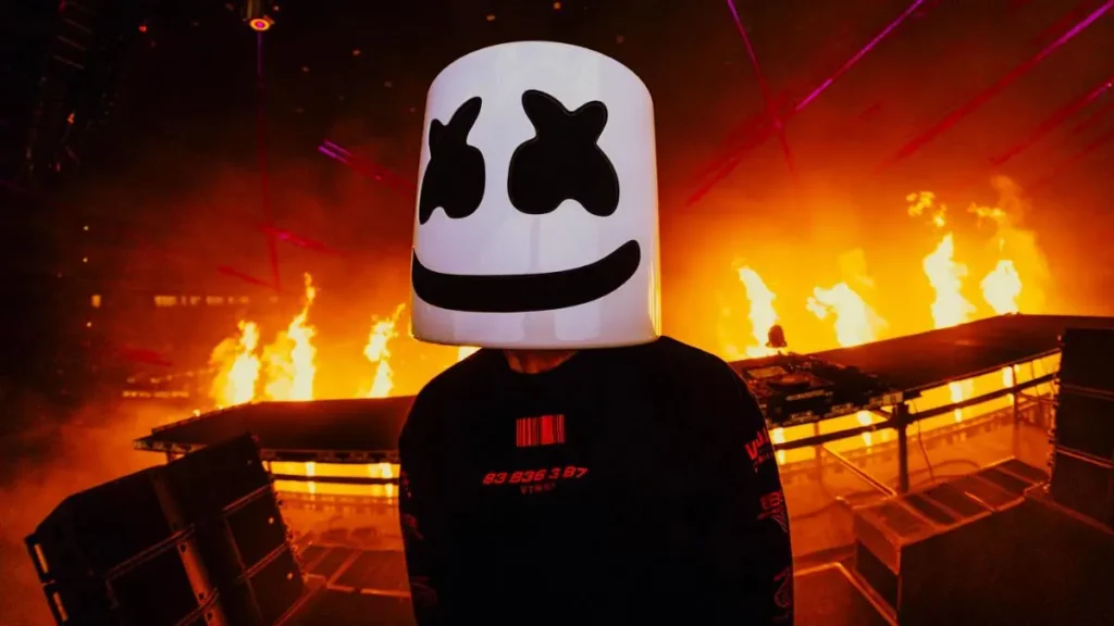 Captan a Marshmello caminando en las calles del centro de Puebla