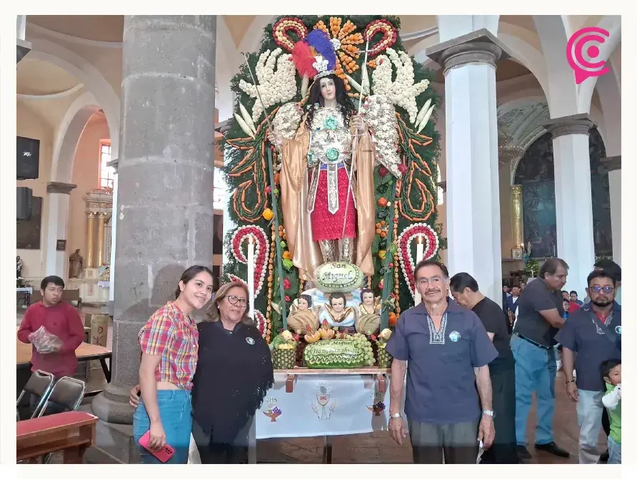 Celebran los 10 barrios de San Pedro Cholula el Atltepeihuitl.