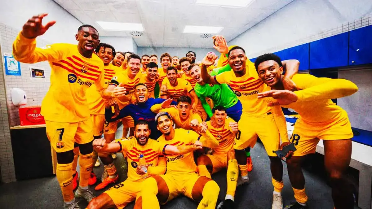 Barcelona golea al Espanyol y se proclama Campeón de la Liga Española 