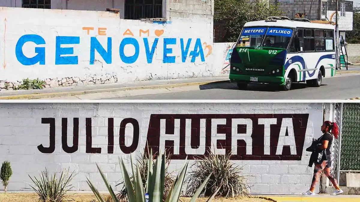 Ya hay detenidos por la pinta de bardas con propaganda política anticipada en Puebla.