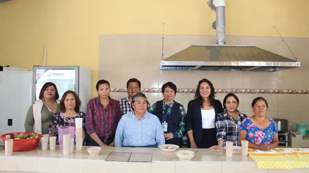 Lupita Cuautle fortalece la seguridad alimentaria con el equipamiento de desayunadores escolares
