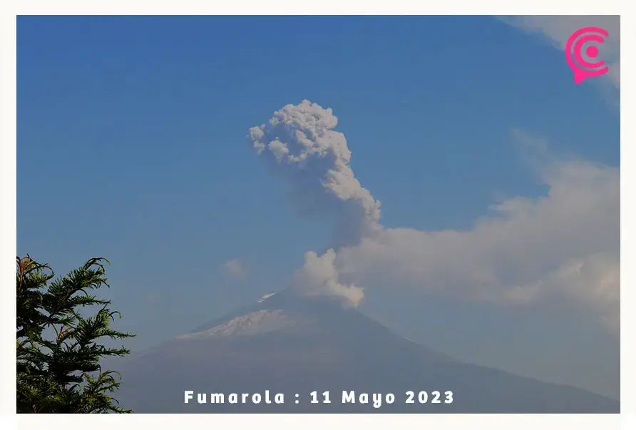 Puebla se llena de ceniza; Popocatépetl lleva más de dos meses de actividad ininterrumpida