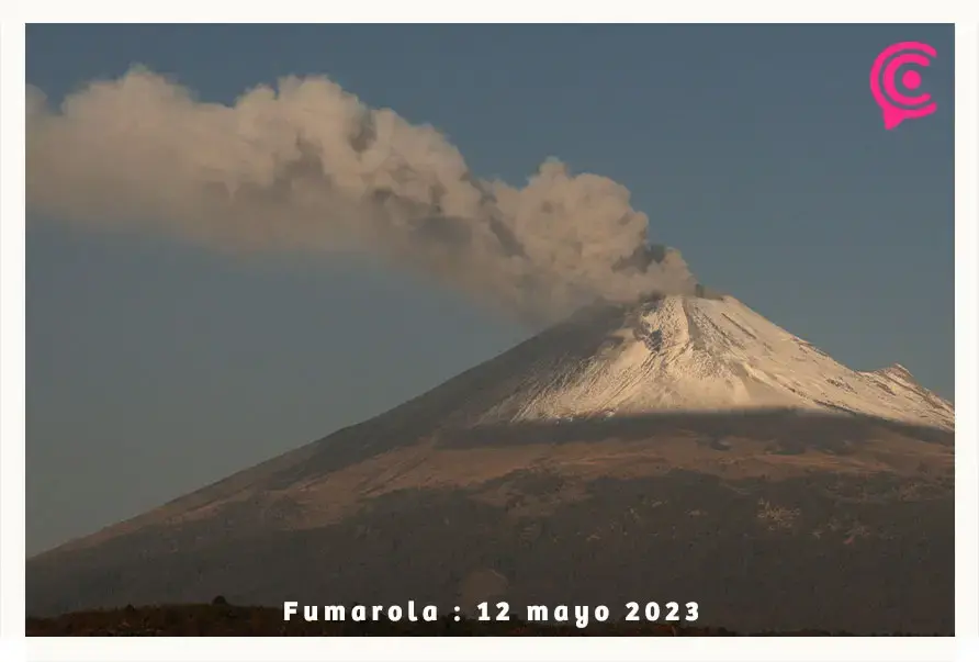 Puebla se llena de ceniza; Popocatépetl lleva más de dos meses de actividad ininterrumpida