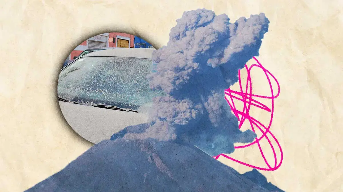 Puebla se llena de ceniza; Popocatépetl lleva más de dos meses de actividad ininterrumpida