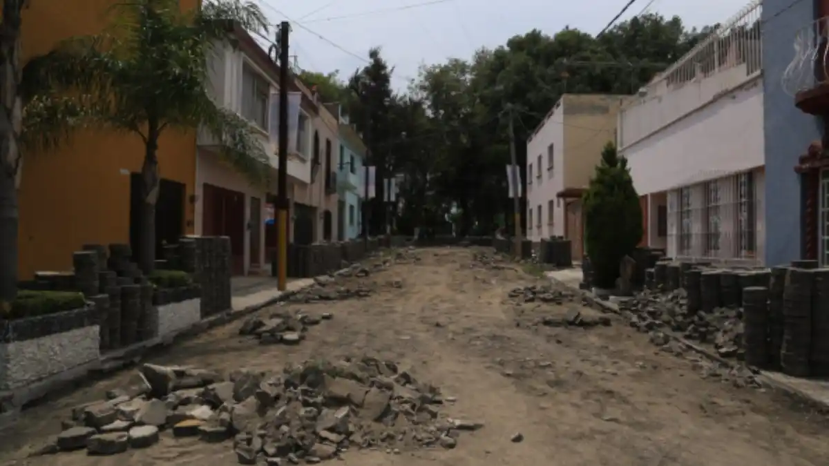 Las obras de rehabilitación de las calles del Centro Histórico, van por buen rumbo
