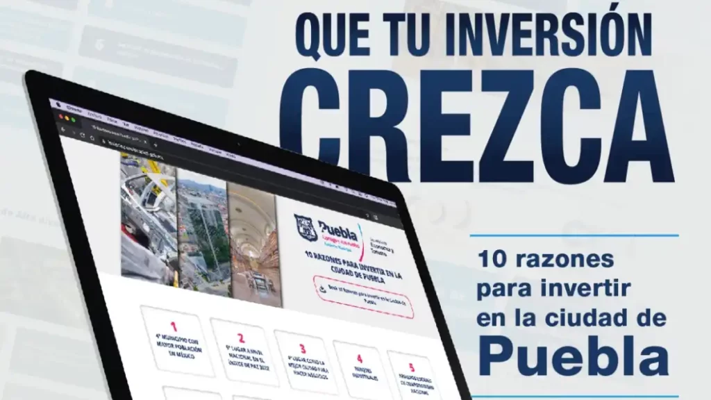 Secretaría de Economía y Turismo lanza plataforma para atracción de inversiones a la ciudad de Puebla
