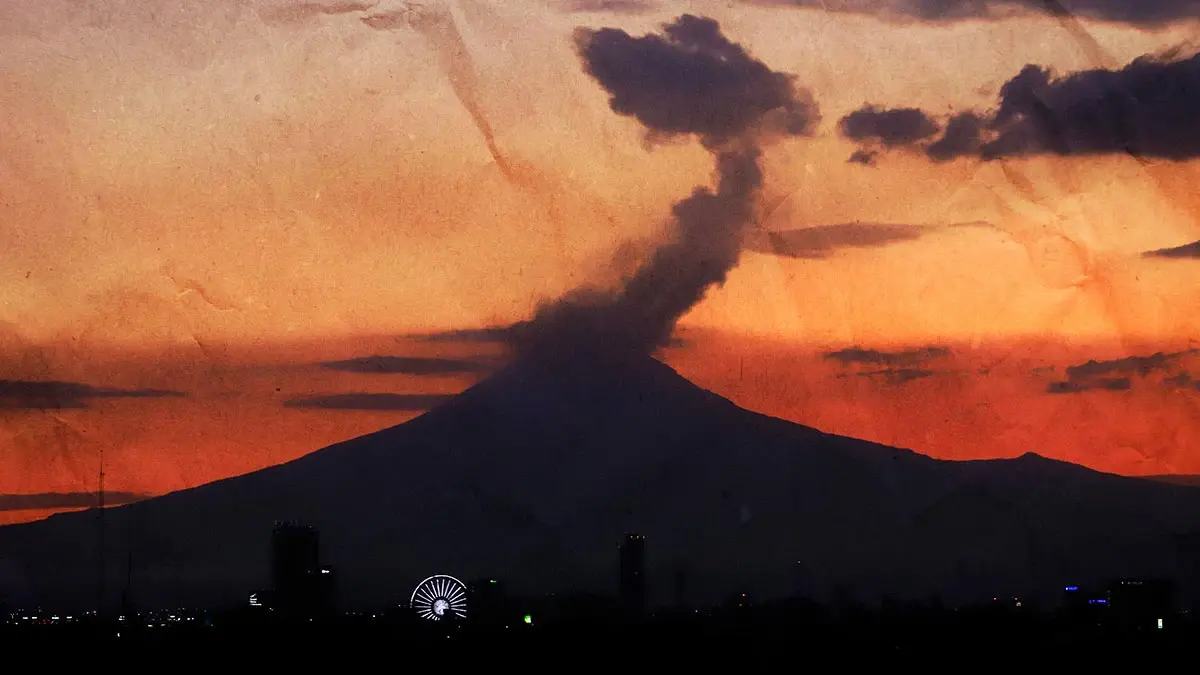 Seguirá la lluvia de ceniza del Popocatépetl; caerá en Puebla, Serdán y hasta Tehuacán