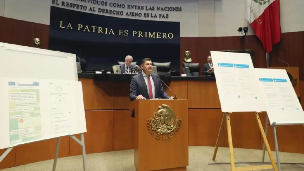 Armenta solicita a la ministra Norma Piña respeto a la división de poderes y aclarar presuntos actos que violentan la libertad de expresión
