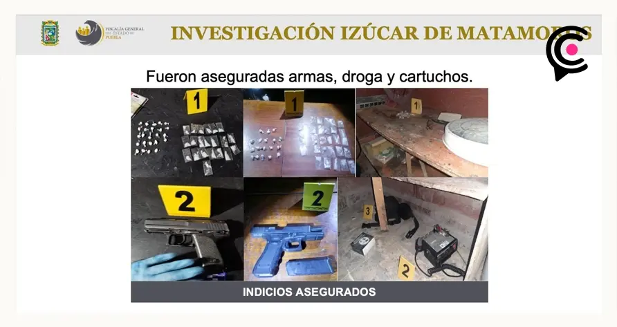 Fiscalía de Puebla realizó cateos en bares, tras agresión a agentes en Izúcar.