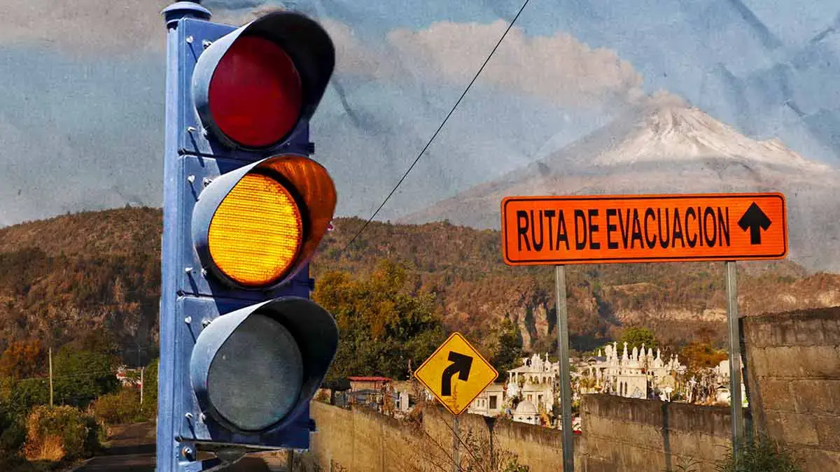 Popocatépetl seguirá en amarillo fase 2, concluye Comité Científico del CENAPRED