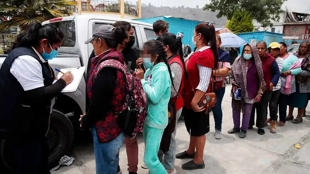 Hasta 12 horas tardarían en evacuar seis de las comunidades cercanas al Popocatépetl 