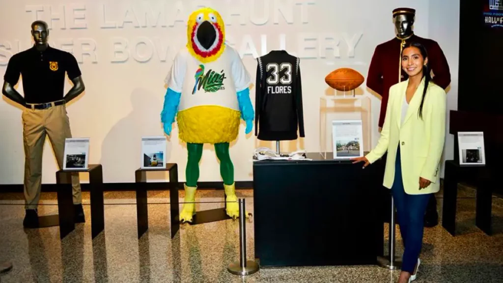 Diana Flores estará en el Salón de la Fama de la NFL