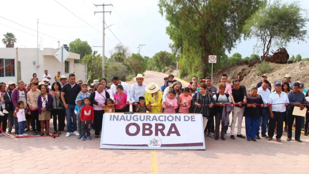Gobierno de Tepeaca entrega segunda etapa de adoquinado de calle 4 Poniente de la junta auxiliar de San Nicolás Zoyapetlayoca
