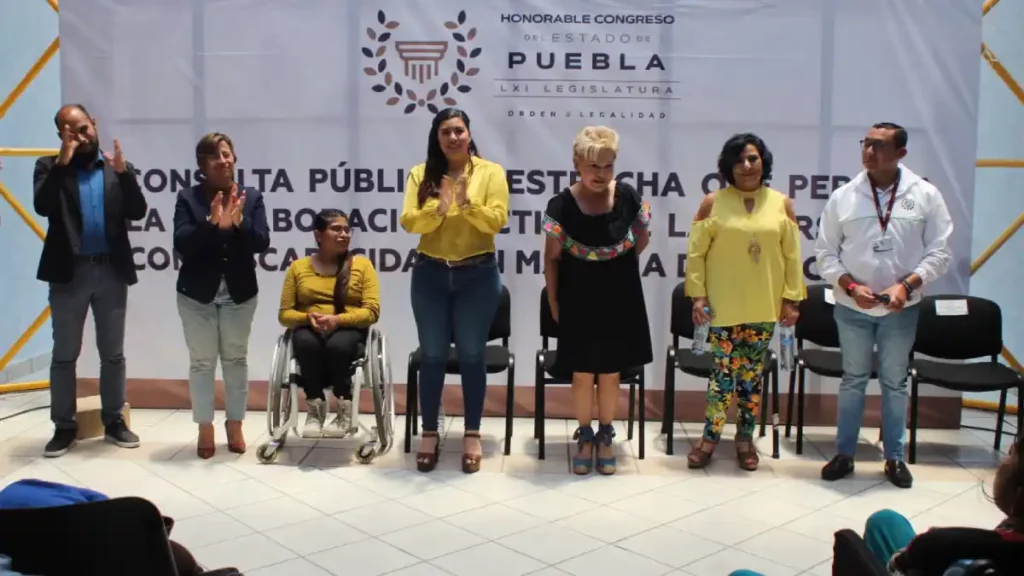 Congreso del Estado realiza proceso de consulta a Personas con Discapacidad en San Martín Texmelucan