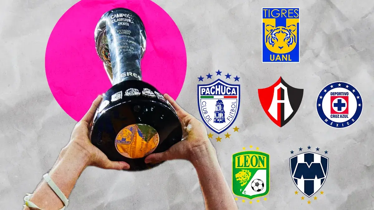 Estos son los equipos de los últimos diez campeonatos en la Liga MX.