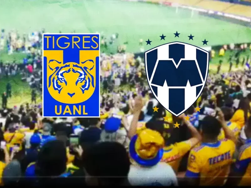 Jugadores de Tigres y afición se burlan de Rayados tras el título de liga.