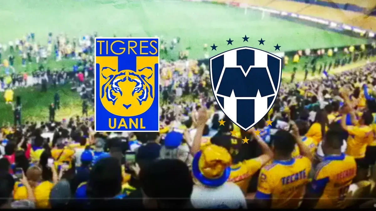 Jugadores de Tigres y afición se burlan de Rayados tras el título de liga.
