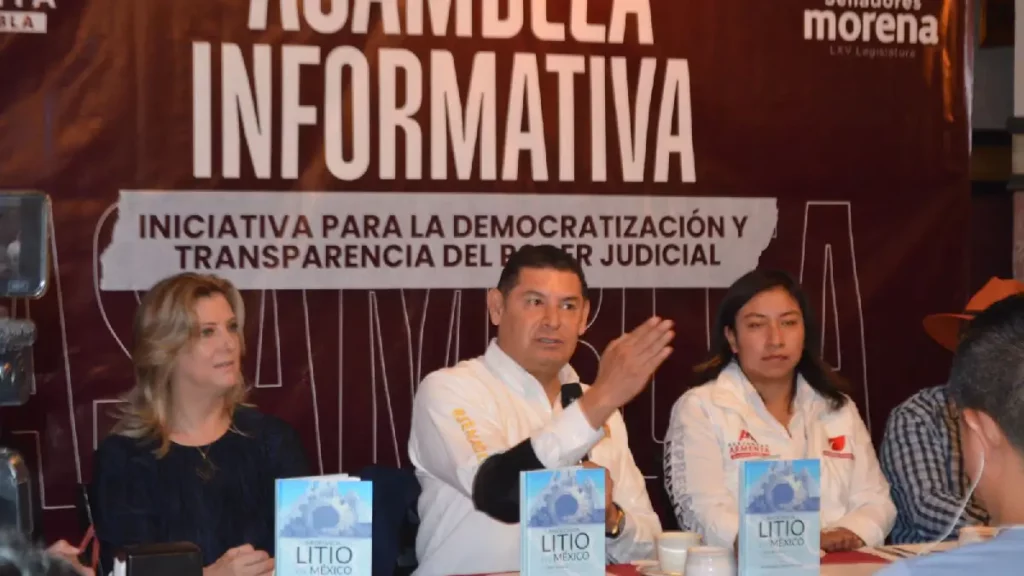 Armenta inicia asambleas informativas de su iniciativa de democratización del Poder Judicial