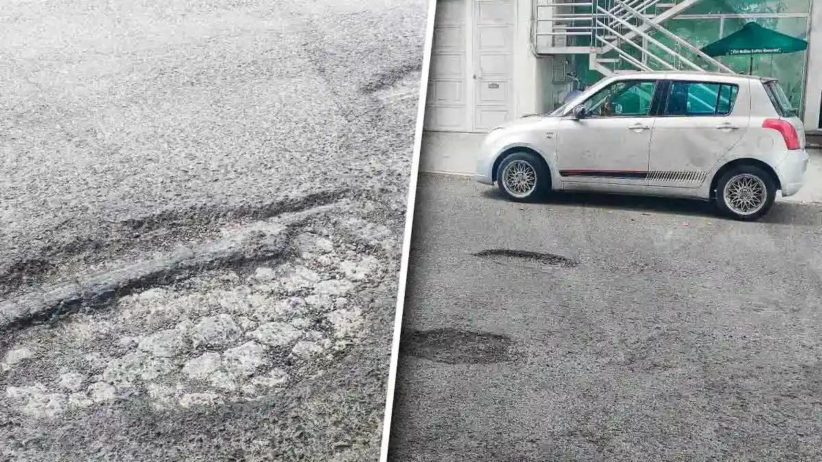 Rehabilitación de 22.8 mdp del Bulevar Circunvalación, presenta daños a dos años de su entrega