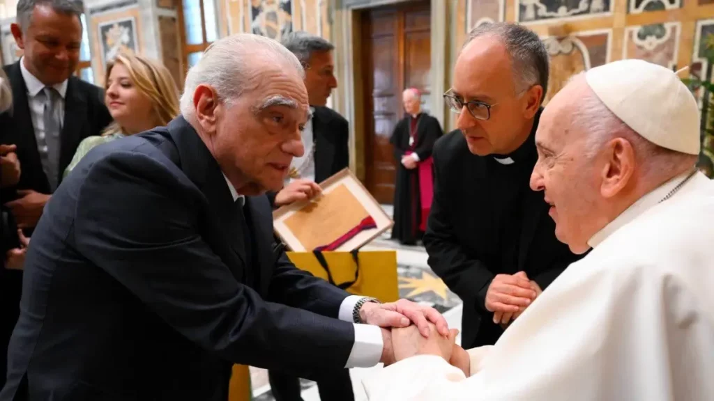 Tras reunión con el Papa, Martin Scorsese confirma película sobre Jesús.