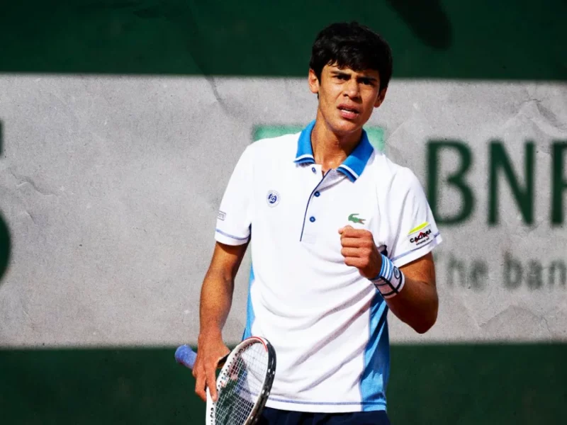 Rodrigo Pacheco, primer mexicano número 1 del tenis juvenil mundial.