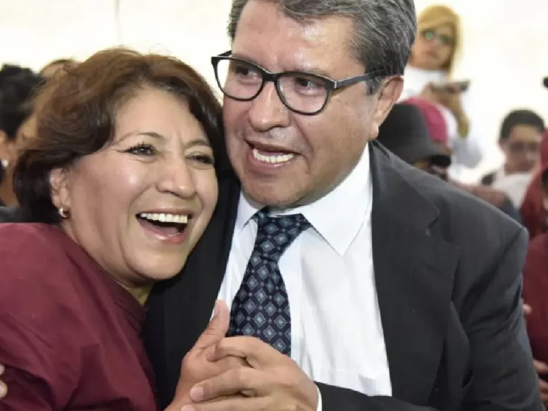 Ricardo Monreal cierra filas con Delfina Gómez, candidata de Morena al gobierno del Edomex