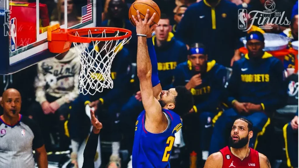 Nuggets toma la ventaja sobre el Miami Heat en las finales de la NBA.