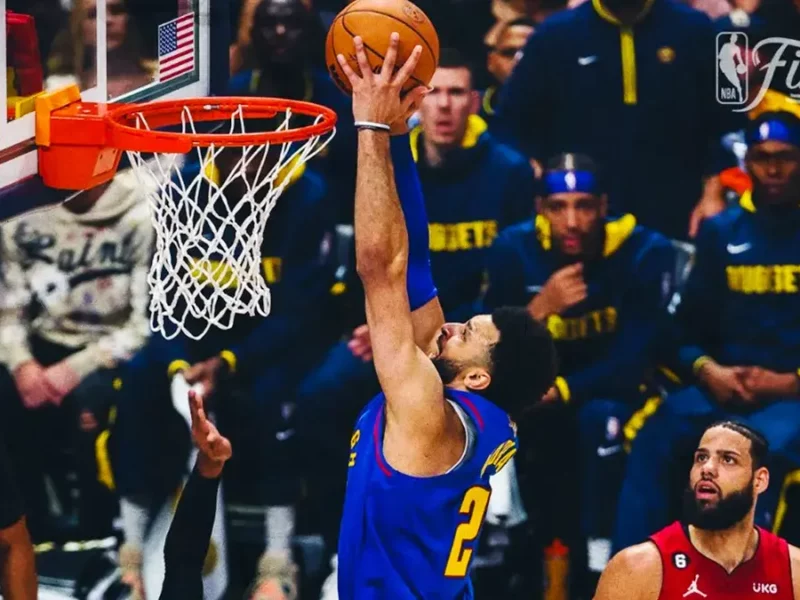 Nuggets toma la ventaja sobre el Miami Heat en las finales de la NBA.