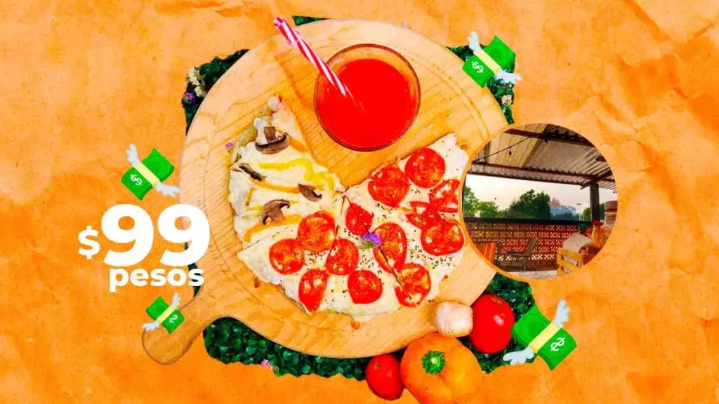 Toda la pizza que puedas comer por 99 pesos en La Cinco Rodizio en Puebla