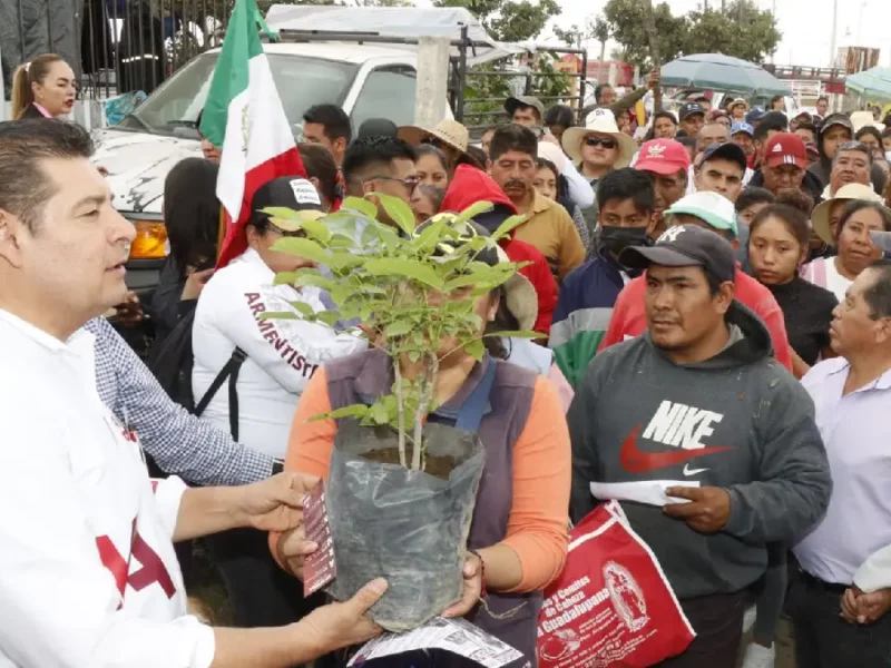 Por amor a Puebla y con la visión humanista de AMLO, Armenta intensifica jornadas forestales