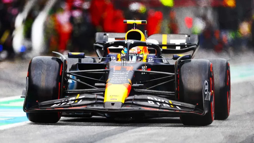 “Checo” Pérez finaliza en el cuarto lugar del Gran Premio de España.