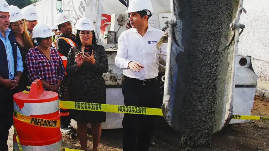 Avanza construcción del nuevo Complejo de Seguridad Ciudadana en Puebla capital.