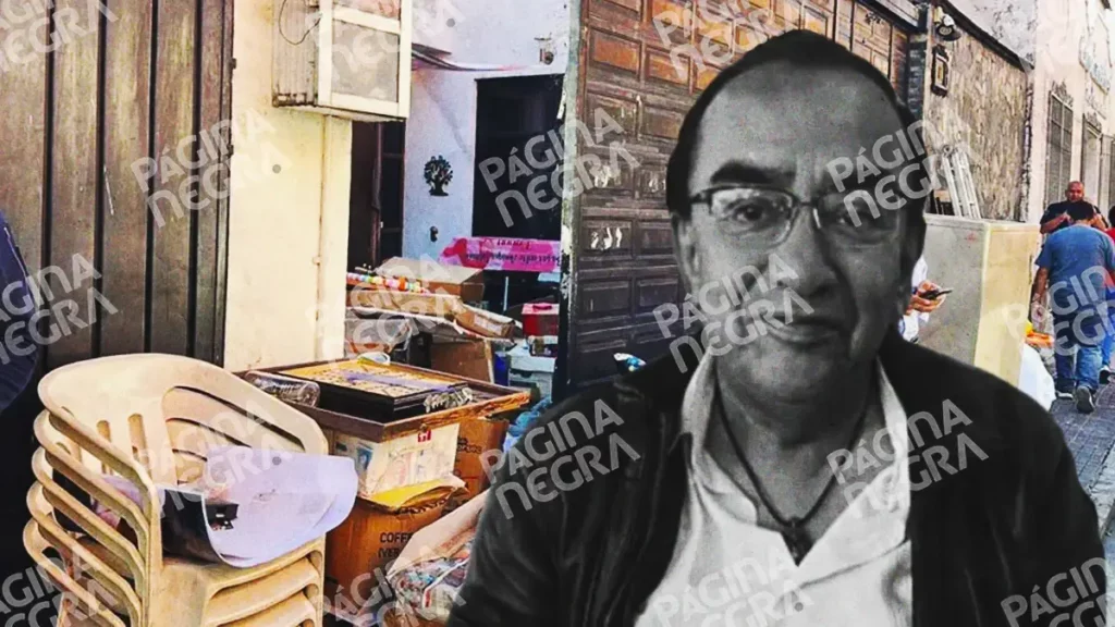 Desalojan ilegalmente oficina del periodista Marco Aurelio Ramírez en Tehuacán.