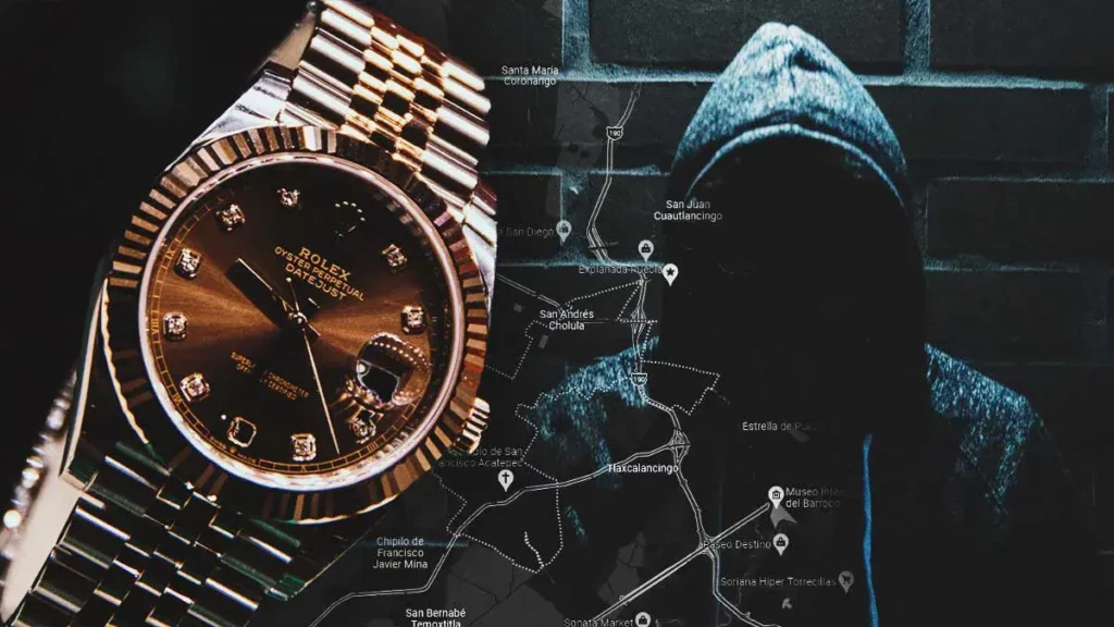 Banda dedicada al robo de relojes de lujo opera en San Andrés Cholula