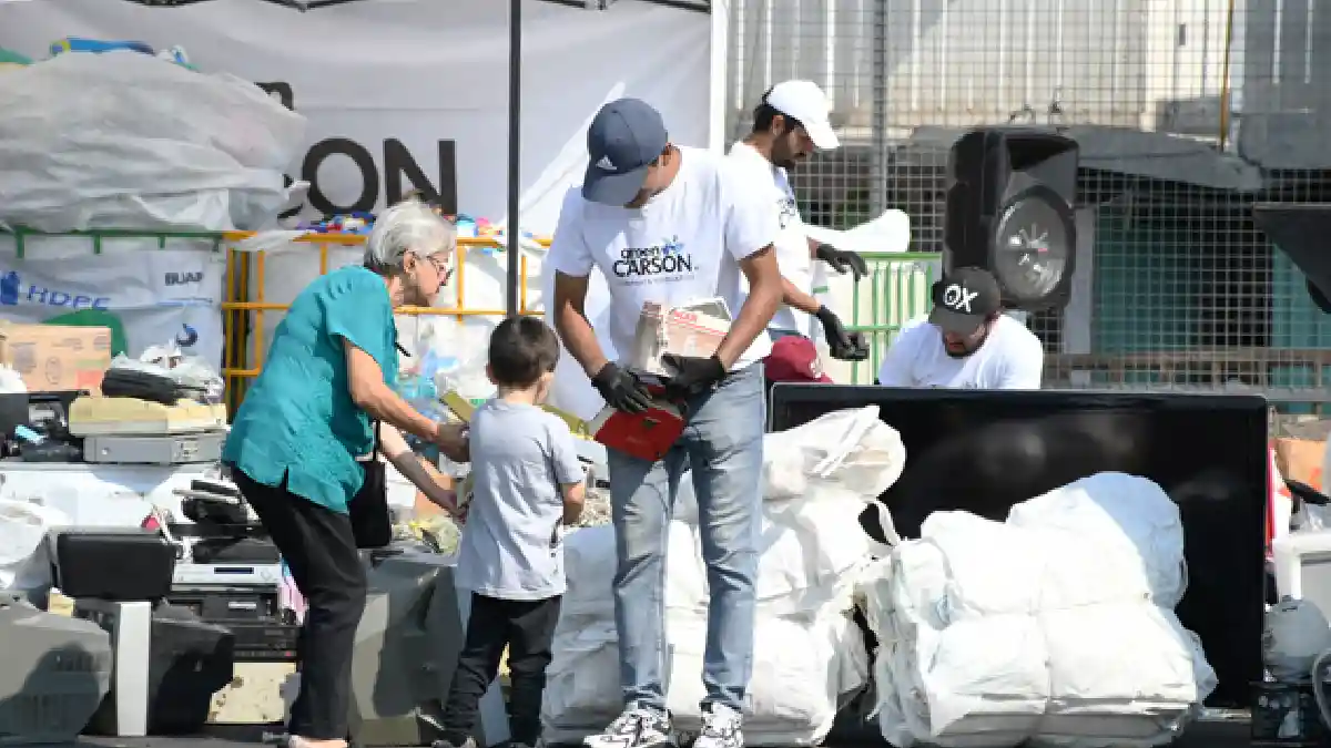 Realiza BUAP primera jornada del Reciclatón 2023
