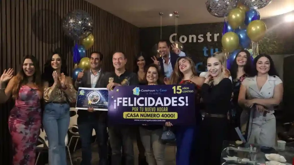 Construye tu Casa festeja sus 15 años con 4 mil clientes satisfechos