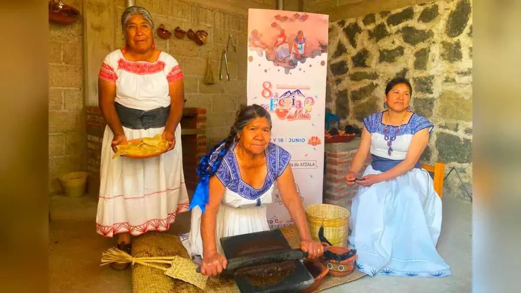 Invitan cocineras tradicionales a la Feria del Mole en San Lucas Atzala en Puebla