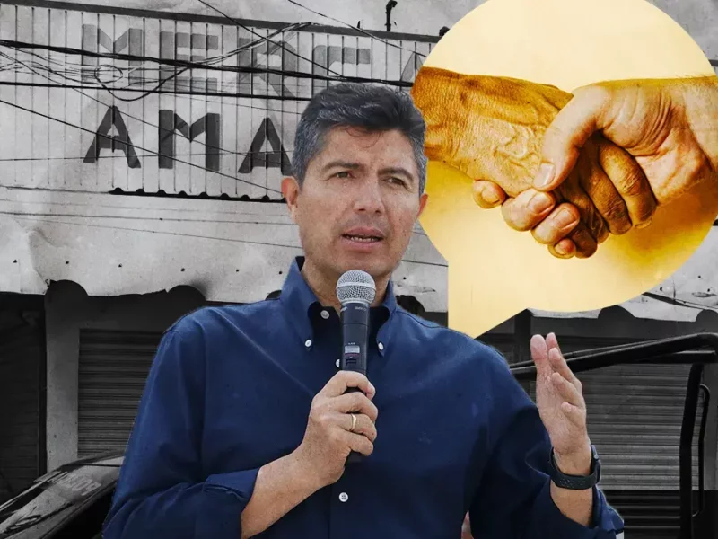 Comerciantes del Mercado Amalucan tendrán libertad de asociación: Eduardo Rivera