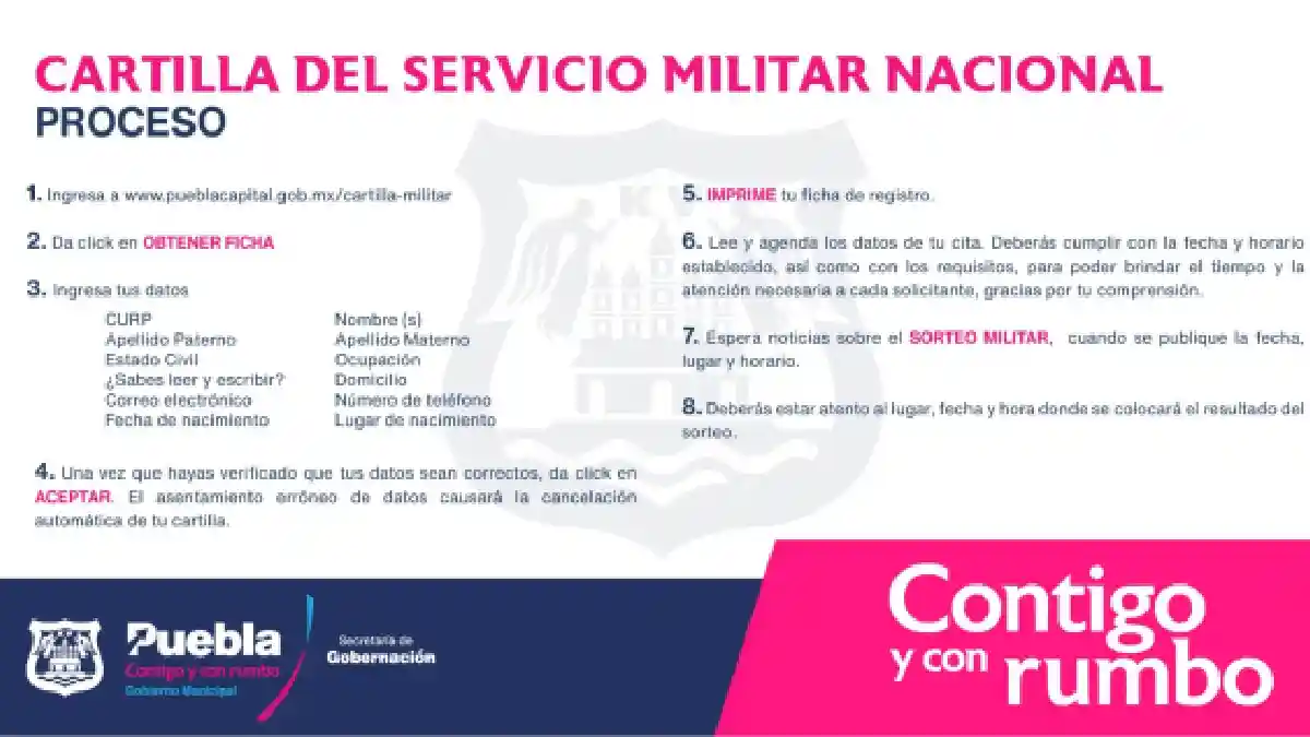 Continúa proceso para tramitar cartilla de servicios militar