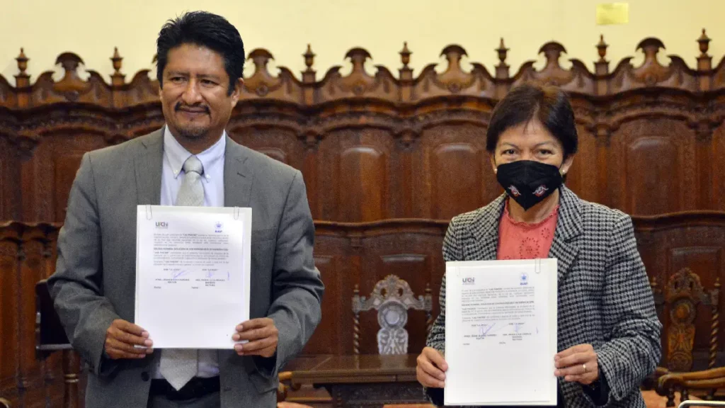 Firman convenio de colaboración BUAP y Universidad Politécnica de Chimalhuacán
