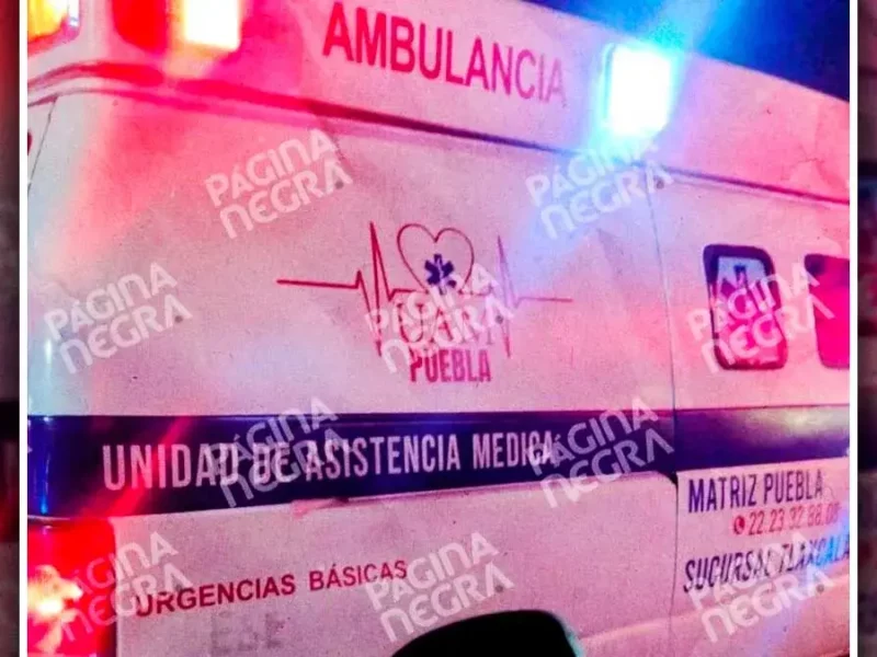 Hombre es asesinado a balazos en la colonia Nueva San Salvador en Puebla