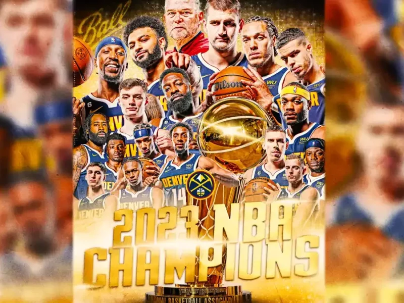 Denver Nuggets derrotó a Miami Heat y es nuevo campeón de la NBA.