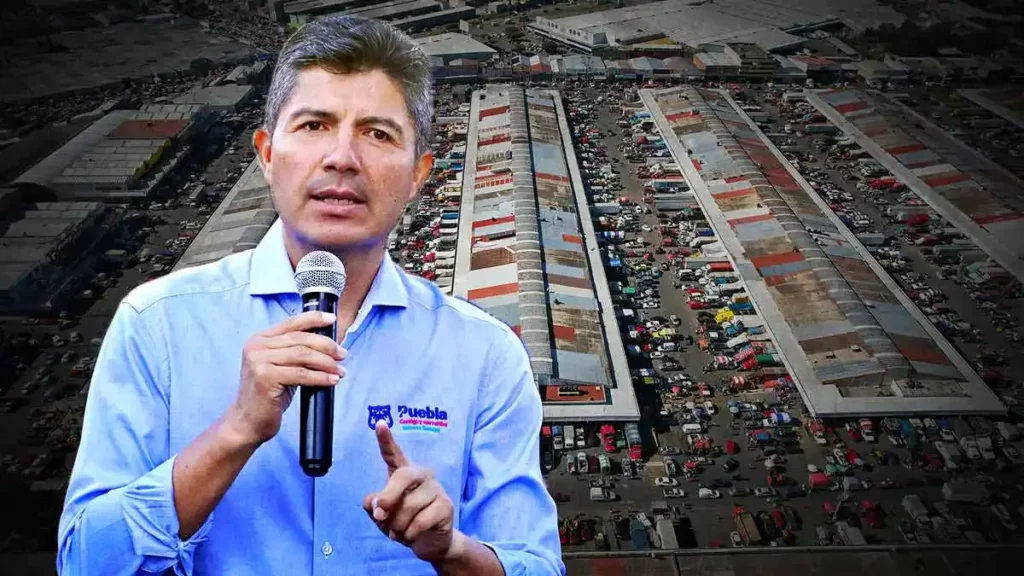 Eduardo Rivera pide denunciar actividades como el huachitúnel de la Central de Abasto.