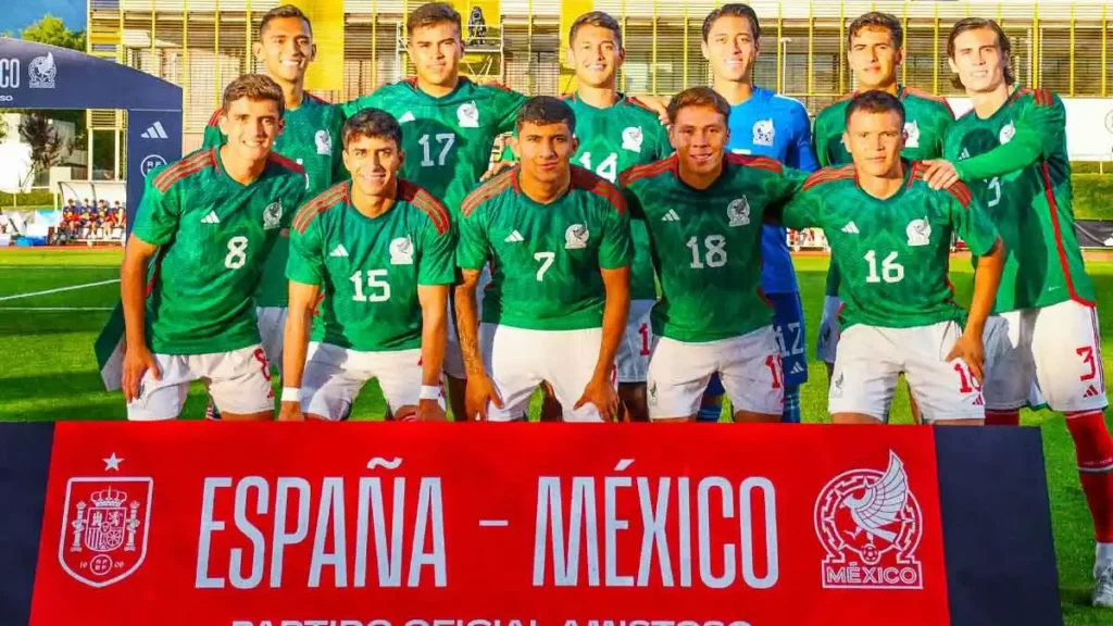 La Selección Mexicana sub 23 empata ante España en la Gira Europea 